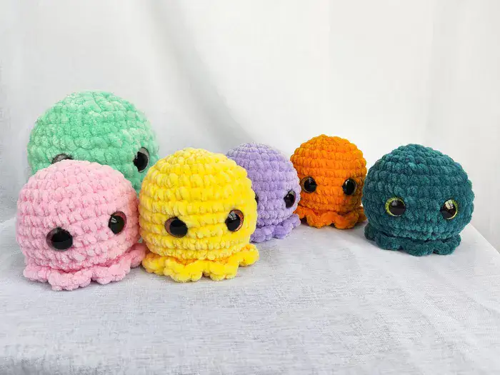 תמנון מיני - ורוד